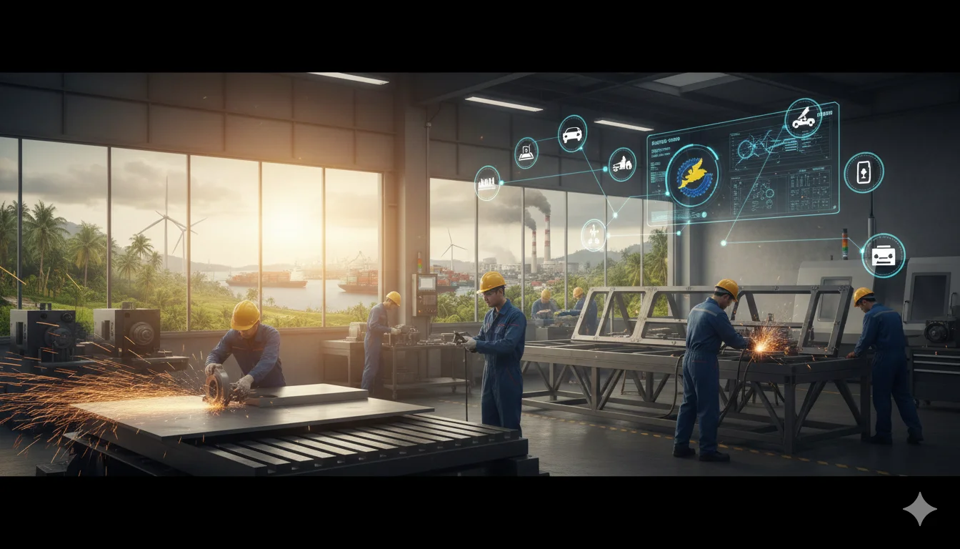 Peran Industri Manufaktur Logam dalam Mendukung Pertumbuhan Industri Nasional