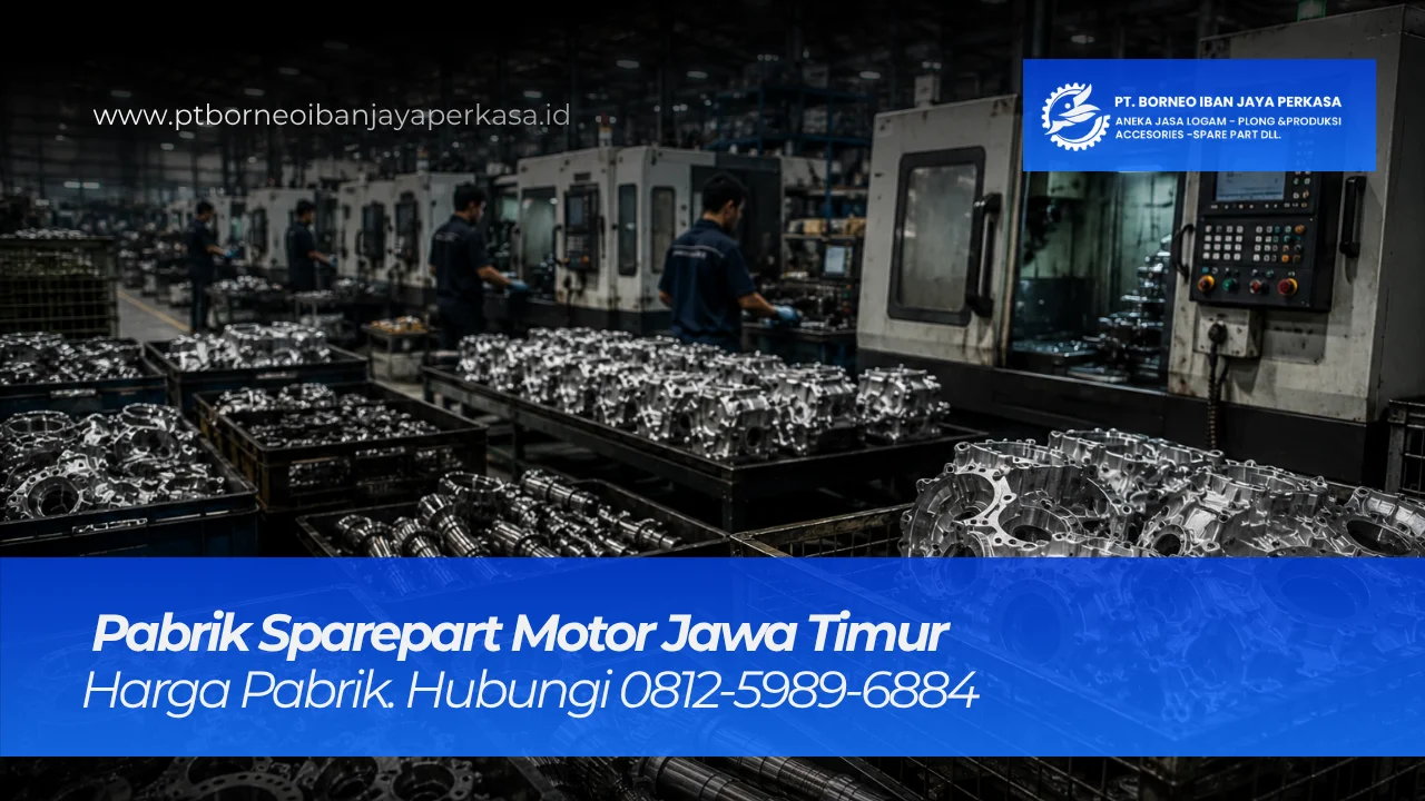 Pabrik Sparepart Motor Jawa Timur – Produsen Suku Cadang Motor Langsung dari Pabrik di Sidoarjo